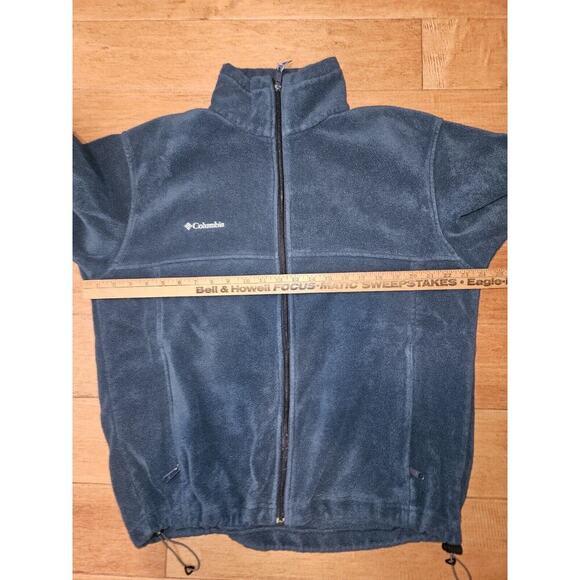 Columbia Steens Mountain Fleece Jacket Mens Large Blue Full Zip Outdoor Hiking - Picture 7 of 11